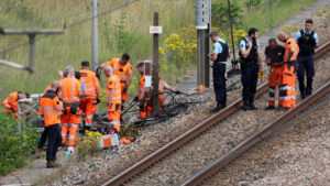 Sabotaje en tren de alta velocidad en Francia antes de los Juegos Olímpicos