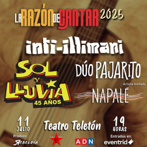 La Razón de Cantar: Festival de Música Chilena en Teatro Teletón