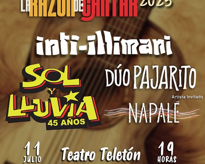 La Razón de Cantar: Festival de Música Chilena en Teatro Teletón