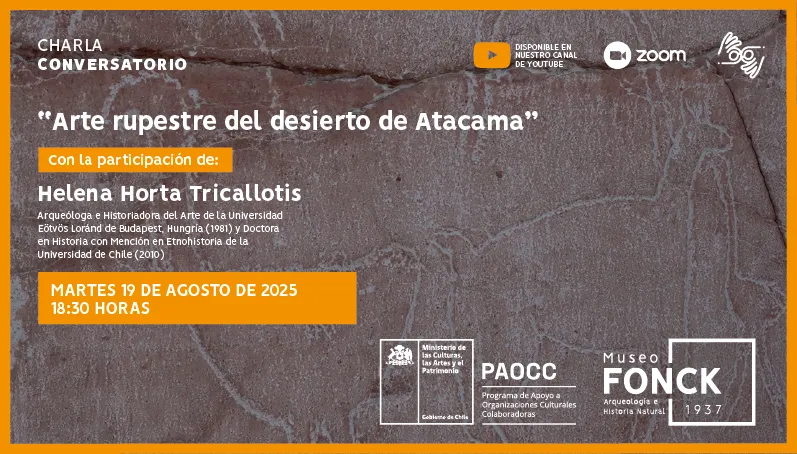 Arte rupestre del desierto de Atacama: charla online gratis