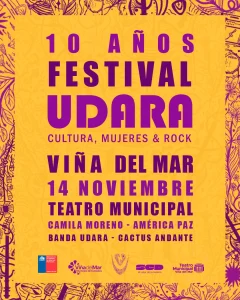 Festival UDARA: Cierre de 10 Años de Rock Femenino