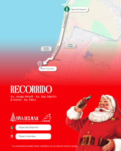 Caravana Navideña Coca-Cola: Magia en Viña del Mar