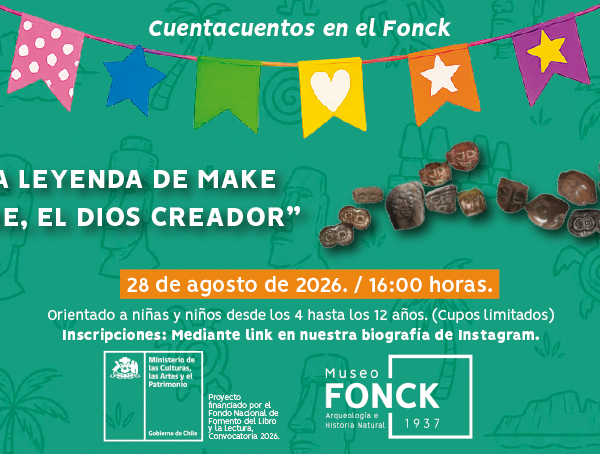 Cuentacuentos en Viña del Mar: La leyenda de Make Make para niños