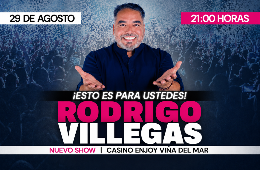 Rodrigo Villegas: Un espectáculo imperdible en Enjoy Viña