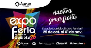 Expo Feria Yo Creo en Quillota: Cuatro días de música y arte